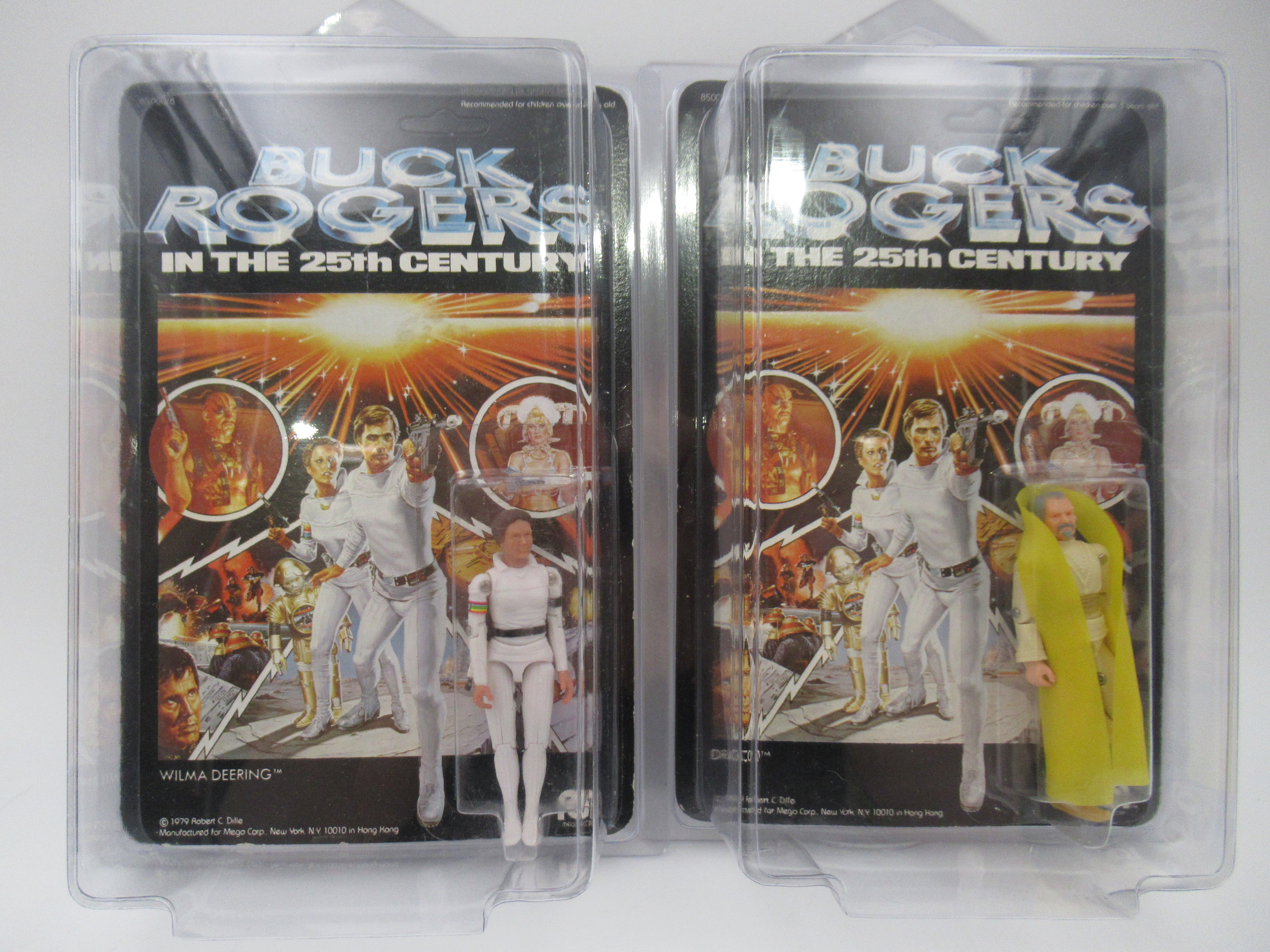 BUCK ROGERS Action Figure Set of (9) - Mego Corp. (1979) Vintage Toys